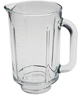 KENWOOD BICCHIERE CARAFFA VETRO FRULLATORE BL700 BL710 AT358 KAH358GL CHEF SENSE