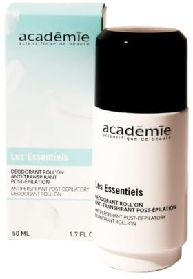 Académie Scientifique de Beauté - Déodorant Roll On Anti Transpirant Post Épilation 50 ml - Déodorant Femme Peaux Sensibles Protection Longue Durée
