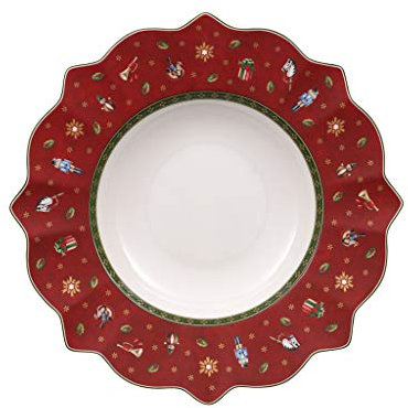 Villeroy & Boch Toy's Delight 260 mm Deep, Red, Soup plate