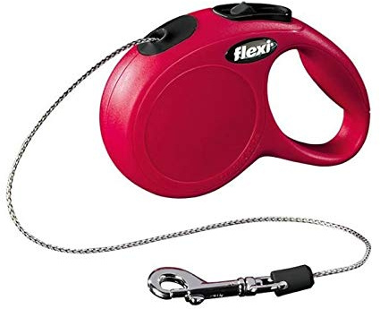 Flexi Klassisches Kabel, XS, 3 m, Rot