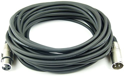 Adam Hall Cables 3 Star 10m XLR (3-pin) XLR (3-pin) schwarz, silber Audiokabel - Audiokabel (XLR (3-polig, männlich, XLR (3-polig, weiblich, 10m, schwarz, silber)