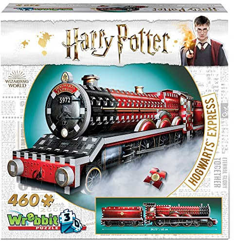 WREBBIT3D , Harry Potter: Hogwarts Express (460pc), Puzzle, Ages 14+