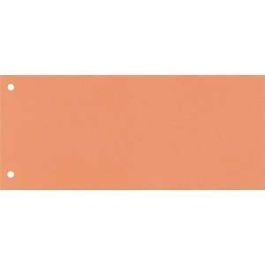 Trennstreifen 10,5x24cm VE=100 Stück orange