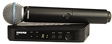 Shure BLX24/B58-H10 Wireless Vocal System with Beta 58A Handheld Microphone, H10