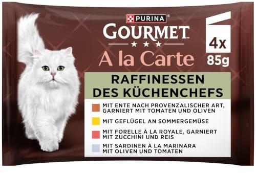 Gourmet A La Carte Kattmat, 85 g x 12 stycken