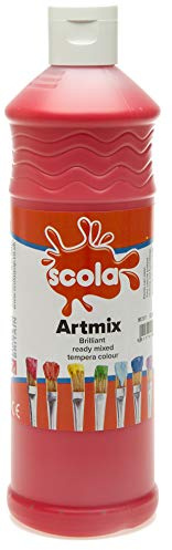 SC Scola Art Mix - Vernice a Base d'Acqua, pronta all'Uso, flacone Grande da 600 ml