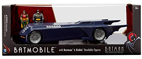 NJ CROCE DC 3933 Batman NJCroce 1:24 BTAS Batmobil w Robin Figuren
