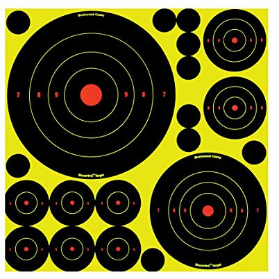 Birchwood Casey Unisex 734018-ssi Shoot-n-c Bull 's-Eye Surtido, Multicolor