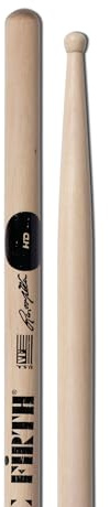 Vic Firth Signature Series Drumsticks - Russ Miller Hi-Def - Wood Tip