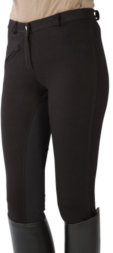 Pfiff 101197 Kinder Reithose Vollbesatz Vollbesatzreithose Schwarz, 176