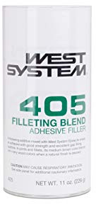 WEST SYSTEM 405 Filleting Blend Filler for 2 Part Epoxy - 226g | Multi Purpose Adhesive Powder, Thickens Epoxy for Wood, Marine & Fibreglass Repair, Waterproof, for Interior & Exterior Use