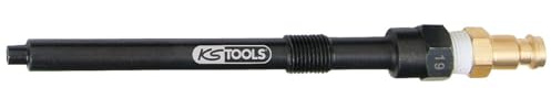 KS Tools 150.3679 Glühkerzen Adapter, M10x1,0 mit Außengewinde, Länge 135 mm