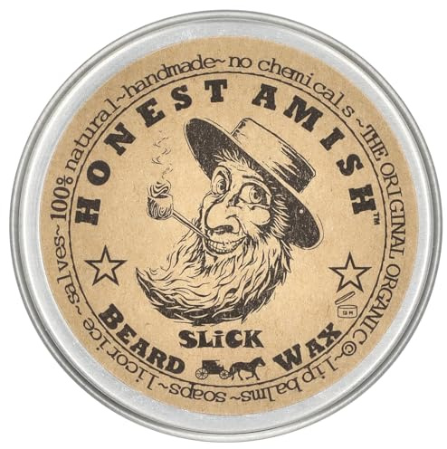 Honest Amish Beard Wax Slick