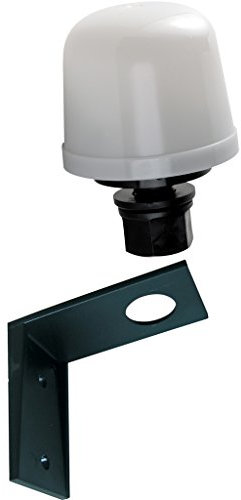 VEMER VJ57370000 VEPAL - Interruttore Crepuscolare da Parete o Palo, Grigio Chiaro