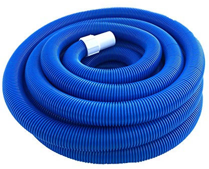 Happy Hot Tubs 7.5m Metre 1.5 Inch Swimming Pool Vacuum Hose Cuffed Durable Suction Filter