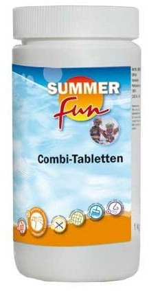 Summer Fun 502010761 Combi Tablette ( Algen, Flock, Chlor ), 1.2 kg