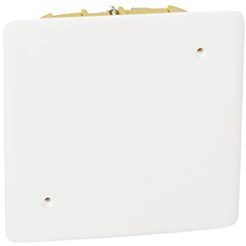Legrand 089372 Boîte pour Dérivation Batibox Cloisons Sèches, 115mm x 115mm x 40mm, Couvercle 140mm x 140mm, Jaune