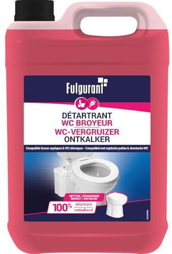 Fulgurant BES1003160 Détartrant Broyeurs, Transparent, Unique 5 L