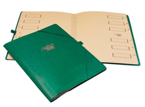 Saro 30-V - Carpeta clasificador, color verde