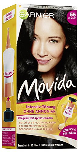 Tinte en crema Garnier Movida intenso (para colores vivos, también para canas, sin amoniaco)