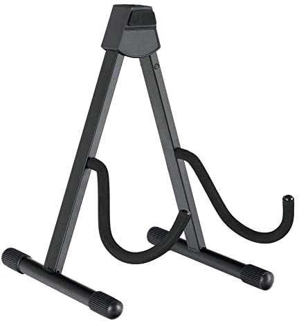 STAGG Gitarrenständer, klappbar, schwarz