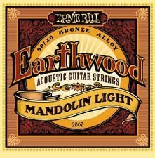 Ernie Ball Earthwood 2067 Mandoline Cordes Light 9–34 (lot de 2)
