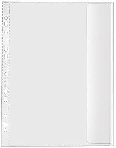 Veloflex 5340000 - Funda para documentos (A4, PP, 10 unidades, no afecta al texto escrito)