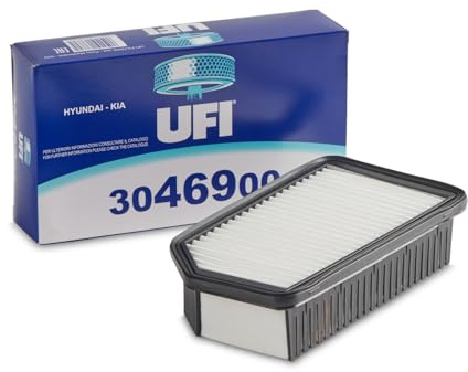 UFI Filters, Filtre à Air 30.469.00, Filtre à Air de Remplacement, Adapté aux Voitures, Applicable sur Divers Modèles de Hyundai et Kia