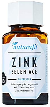 naturafit Zink Selen ACE Kapseln, 90 St. Kapseln