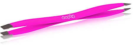 Beter – Pinza para depilar Duply de doble punta, inoxidable. Ideal para una depilación precisa y rápida de las cejas