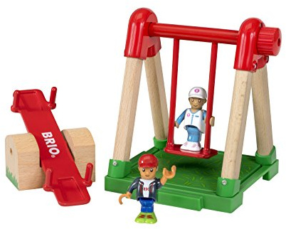 BRIO 33948 - Village Spielplatz, bunt