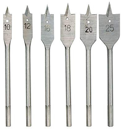 Mèche Bois Foret à Bois Mèches Plates +5906083225000