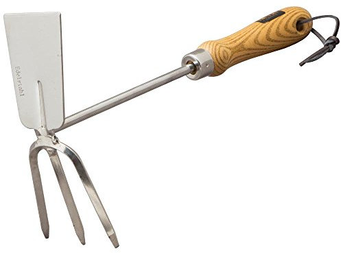 Siena Garden Doppelhäckchen ClassicLine, Edelstahl mit Holzgriff, 599446