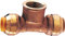 Kupfer Steckfitting Tectite T-Stück Mittelgang IG 22 x Rp3/4 Zoll x 22 mm, T130G
