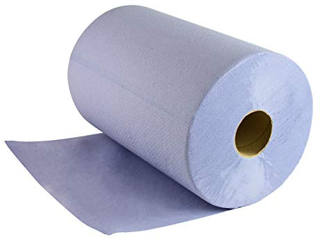 DEMA Putzrolle 3-lagig – 500 Blatt, 36,5x35 cm, Putztücher, Papiertücher, Werkstatttücher, Reinigungstücher, Papierhandtücher, robust, saugfähig, vielseitig, ideal für Werkstatt, Haushalt, Garage