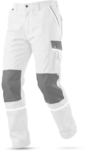 TMG Arbeitshose Herren mit Kniepolstertaschen Style in Übergrößen erhältlich - Robuste Arbeitskleidung für Männer, Bundhose Herren, Langlebige Arbeitshosen für Handwerker, Maler und Bauarbeiter