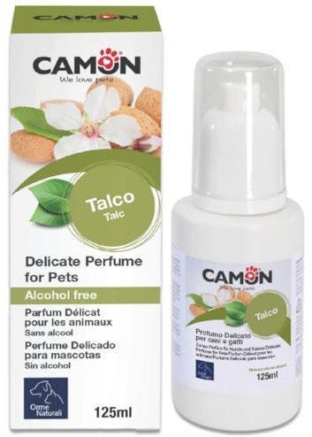 Camon Perfume Talco Cuidado Y Belleza Higiene Perro, Multicolor, Única