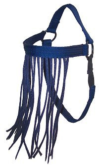 self supporting fly fringe - blue - small