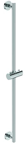 Ideal Standard B9422AA Idealrain Brausestange 90 cm, Duschstange mit Duschkopfhalterung, Brausegleiter Brausehalter verstellbar, Wandmontage, Badezimmer Bad Zubehör, Chrom