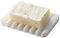 YAMAZAKI Self-Draining Soap Tray Bandeja de jabón, Silicona, Blanco, Talla única