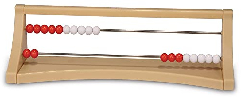 Learning Resources 2-reihiger Rechenrahmen | Abakus für Kinder, frühe mathematische Fähigkeiten, Addition/Subtraktion, ab 5 Jahren