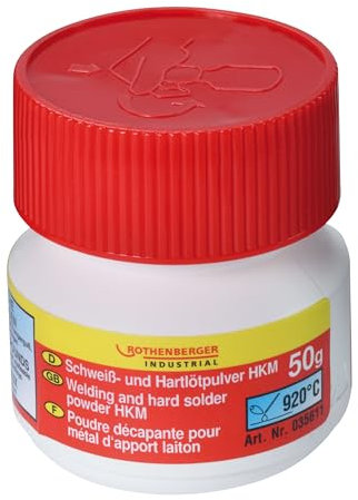 ROTHENBERGER Industrial Schweiß- und Hartlötpulver, HKM, 50g, 035611E
