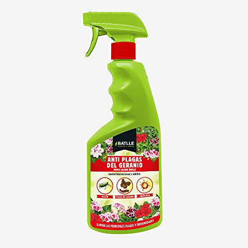 Fitosanitarios - Anti Plagas del Geranio Listo uso, para Insectos, 750ml. - Batlle
