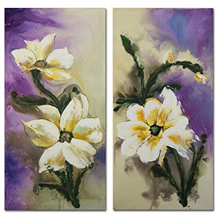 DPI Blumen - Ölbild auf Leinwand