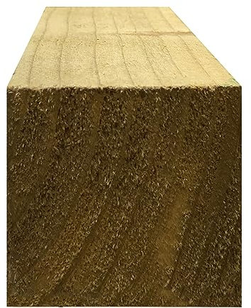 Ruby 3 x 3 (75mm) Pressure Treated Wooden Gate Fence Post 1.8m - Various Pack Sizes (2)