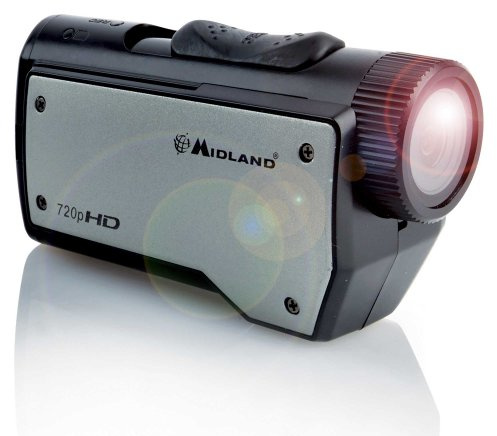 Midland XTC 260 Caméscope de Poche HD 2 Mpix Etanche Argent