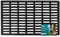 JVL Robusta super heavy duty 2.2kg rubber link mat 36x61 cm caravan home office