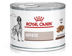 Royal Canin Veterinary HEPATIC Mousse | 12 x 200 g | komplett diet för vuxna hundar | Kan hjälpa till att stödja leverfunktionen vid kronisk leverinsufficiens