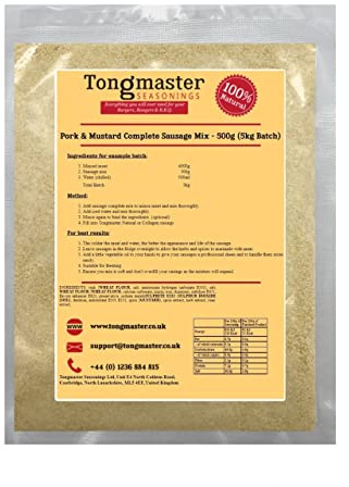 Pork & Mustard Sausage Complete Mix - 500g