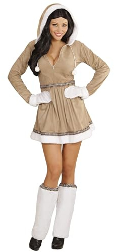 W WIDMANN MILANO Party Fashion - Costume Eskimo Girl, Robe, Inuit, Nanuk, Costumes de carnaval